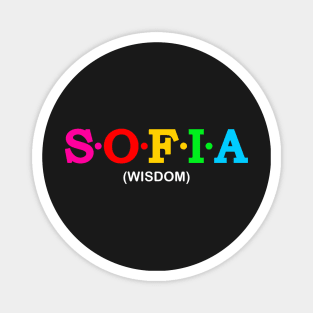 Sofia - Wisdom. Magnet